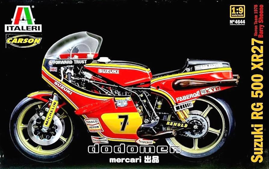 1/9 ITALERI イタレリ Suzuki RG500 XR27 (Team Heron Barry Sheene